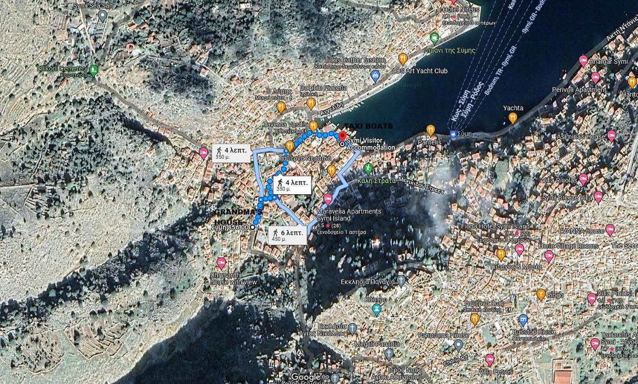 Apartamento Grandma'S House Symi Exterior foto